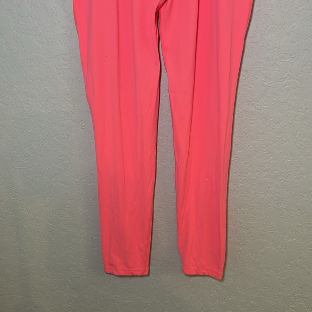 New ✨ FP Movement Never better Strappy Back Jumpsuit Medium Neon Coral - Picture 10 of 11